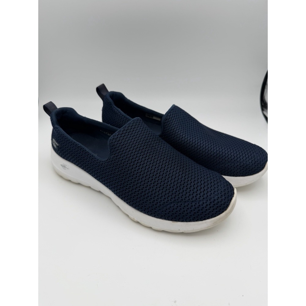 Skechers GOwalk Slip On Shoes Navy‎ Mesh Comfort Walking Women's 8.5.     1684